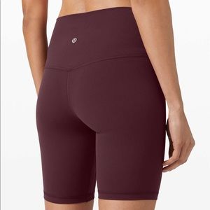 Align Short 8 Inch in Cassis NWT